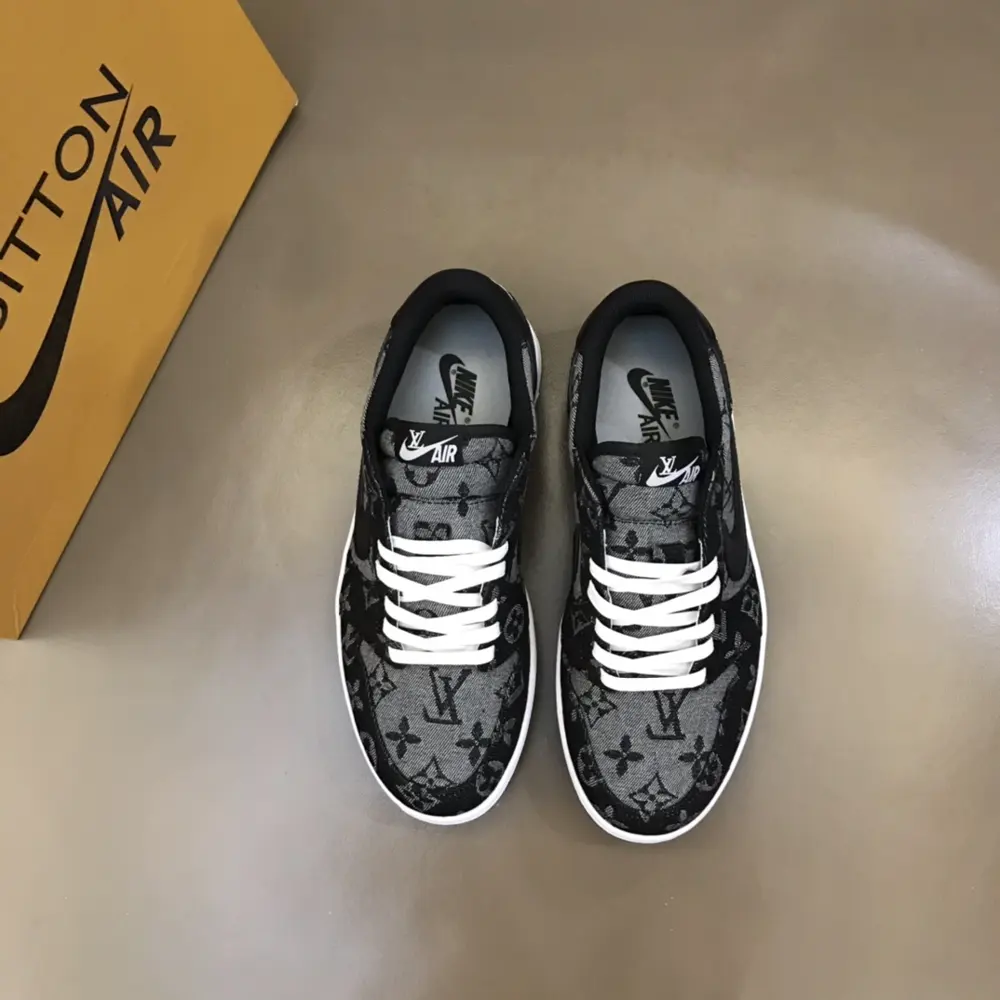 Louis Vuitton x Nike co-branded low-top casual sneakers
