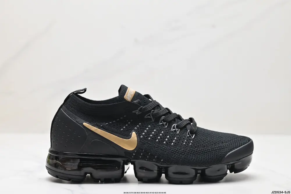 Nike Air VaporMax 2.0 Flyknit full-length air cushion breathable running shoes 942842-009