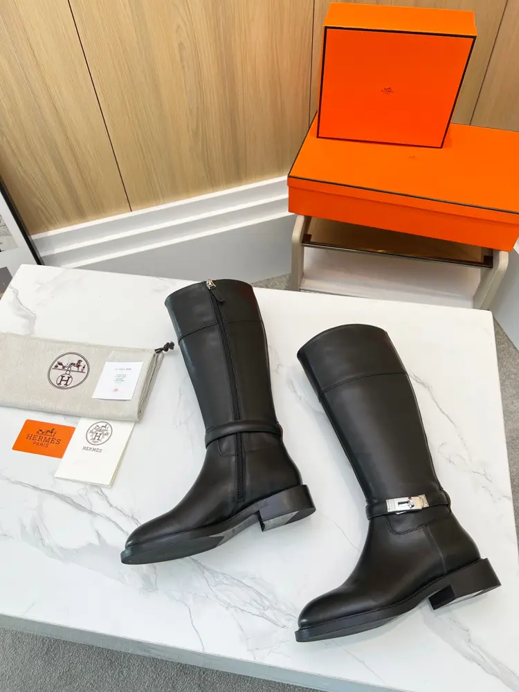 H 2024 Autumn and Winter New HERMES Classic Boots Naturally have unique craftsmanship and