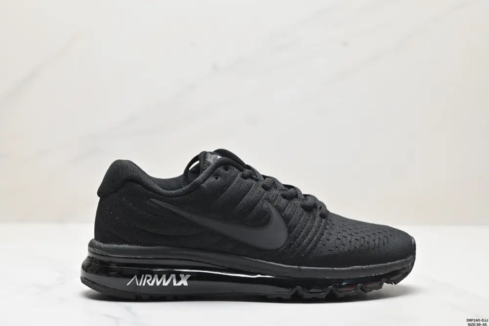 Nike Air Max 2017 White Pure Platinum Series Nike Low-top All-match Jacquard Mesh Full Palm 849559-001
