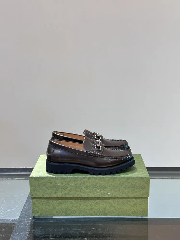 Gucci formal casual leather shoes