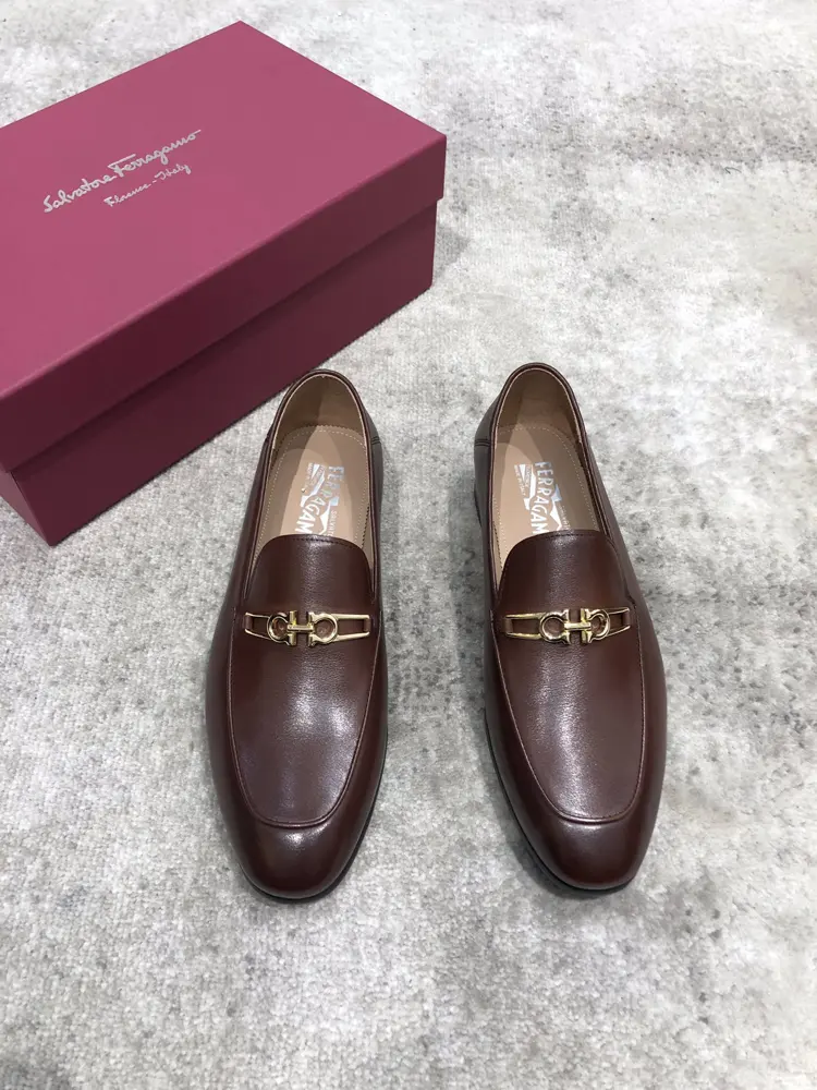 Salvatore Ferragamo Ferragamo men’s leather shoes
