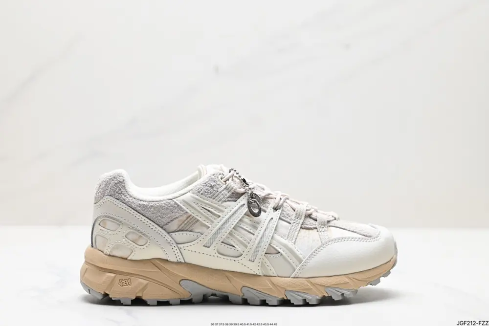 ASICS breathable mesh upper with some synthetic leather material uses the new AHAR+ rubber 1202A275-021