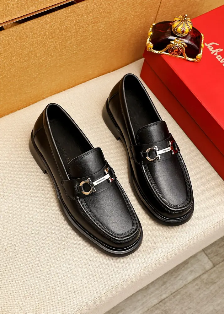 Salvatore Ferragamo casual leather shoes