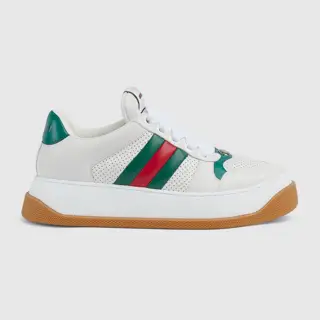 GUCCI Screener series couples Chubby loafers Dirty shoes Chubby double G casual sneakers