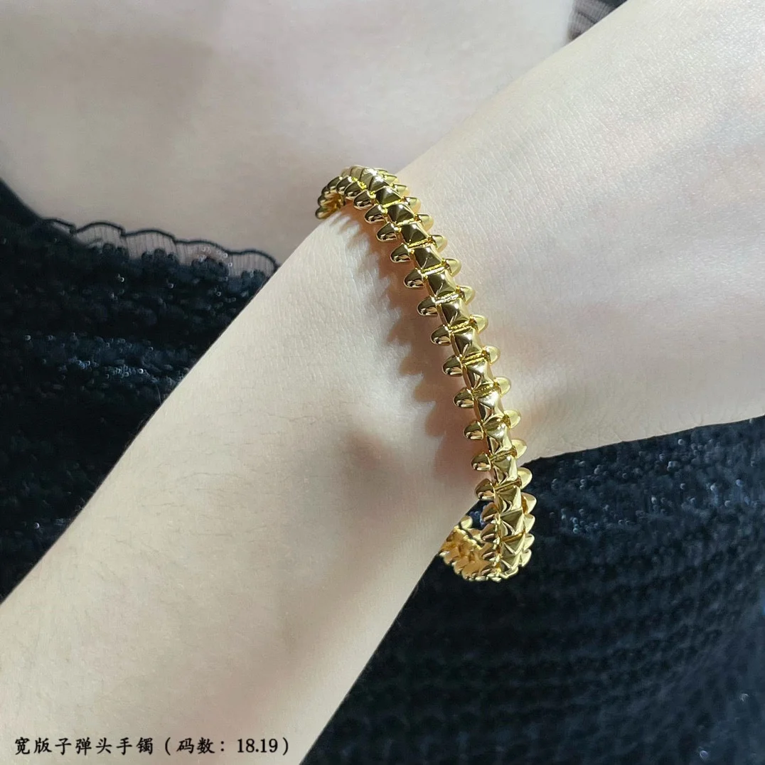 Cartier CNC wide bullet bracelet
