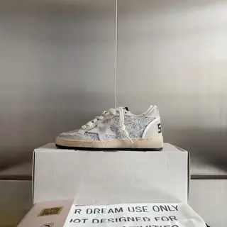Golden Goose Ball Star series retro distressed thick sole star casual sports shoes