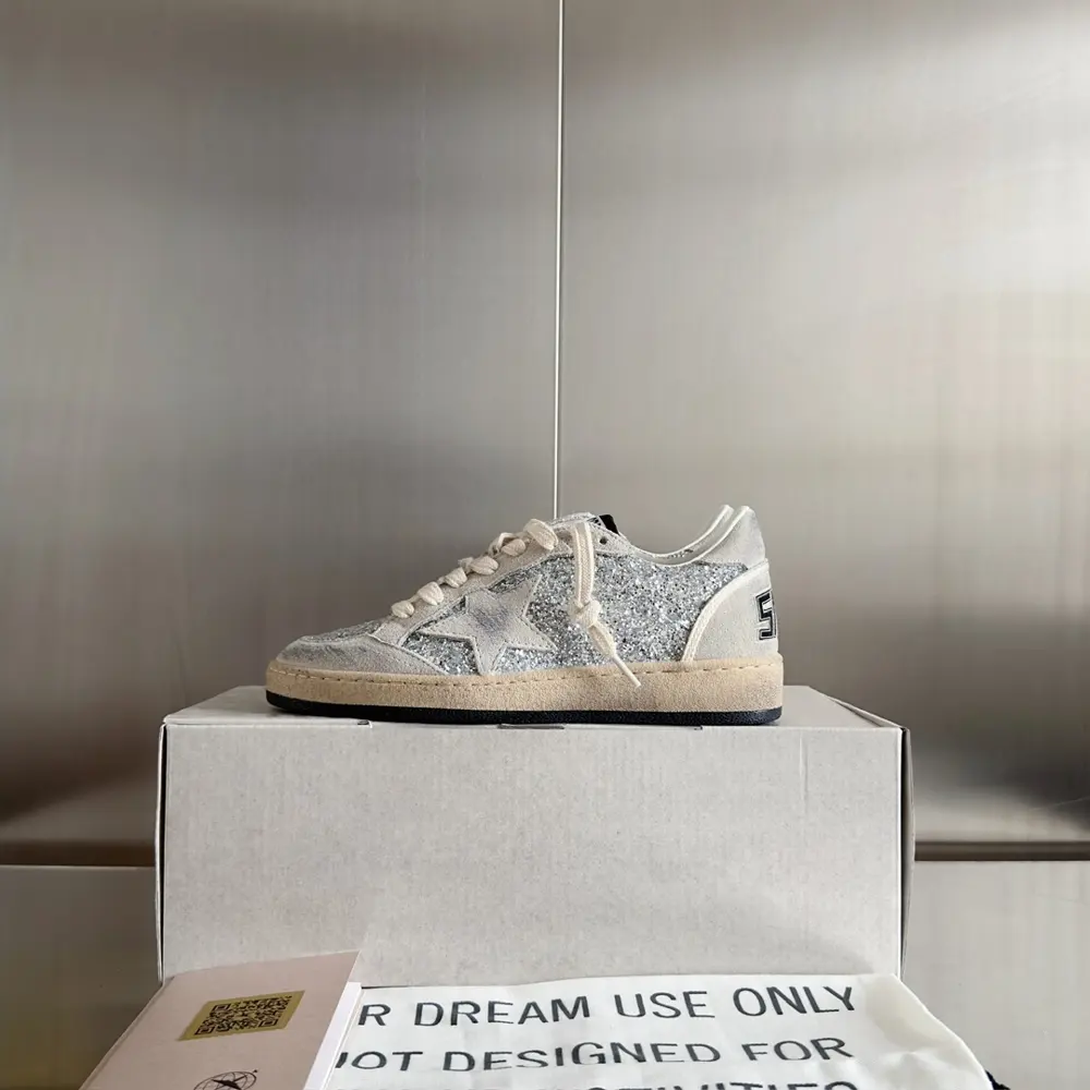 Golden Goose Ball Star series retro distressed thick sole star casual sports shoes
