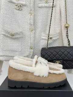 Chanel classic double C buckle thick sole Shoes