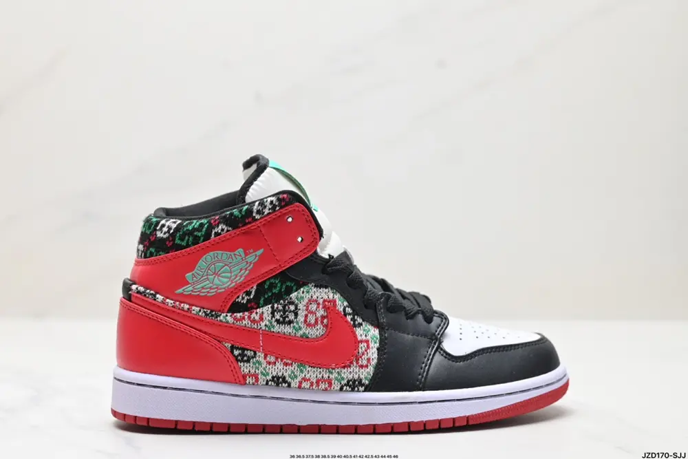 NIKE Air Jordan 1 Retro Mid AJ1 Jordan Generation Mid-top Classic Retro Culture Leisure BQ6472-501