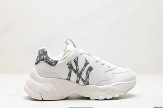 MLB Big Ball Chunky Mesh Thick-soled Daddy Series Low-top Mesh Lightweight Casual Sports 3ASHBWM4N