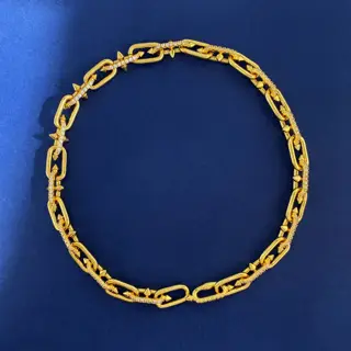 Tiffany diamond necklace