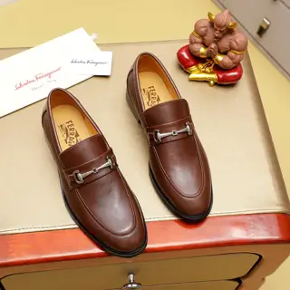 Salvatore Ferragamo leather shoes Official website original 1:1 mold