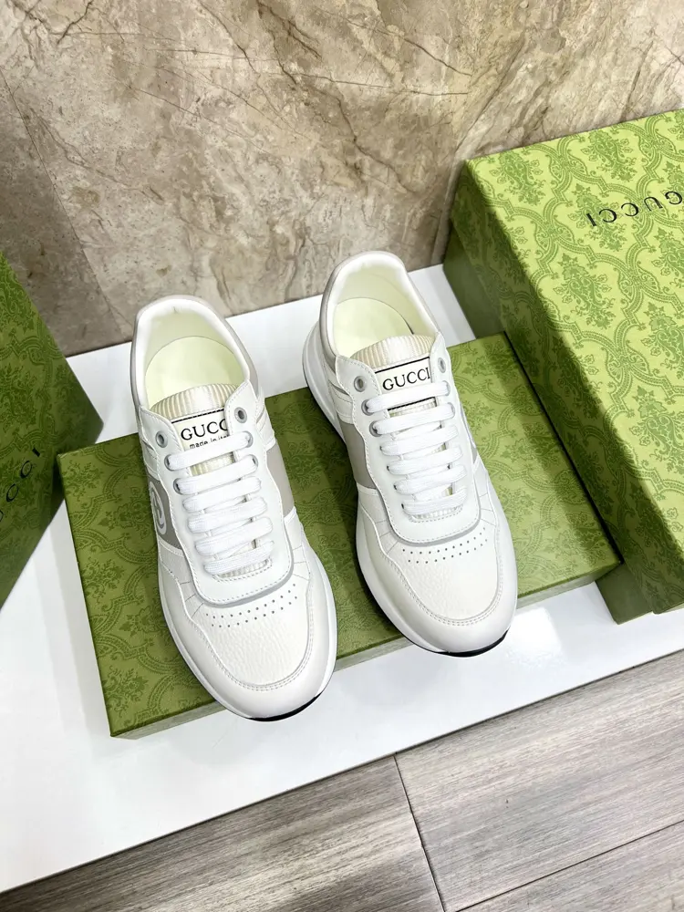 Gucci casual white sneakers
