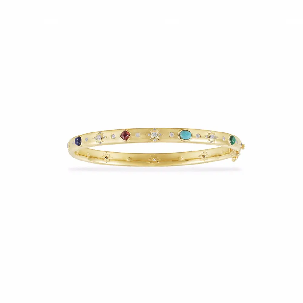 Apm monaco Roman style colored stone bracelet