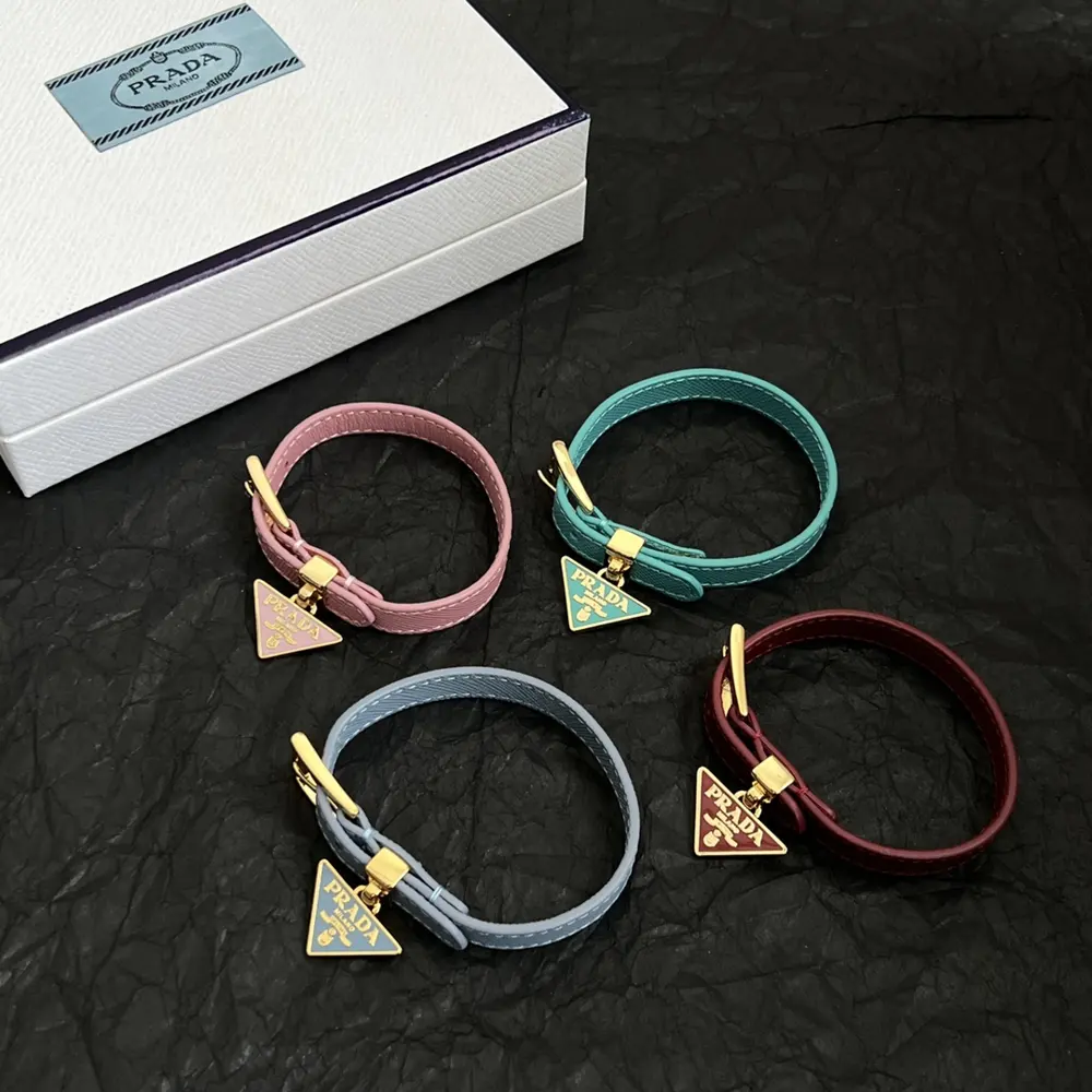 PRADA leather bracelet