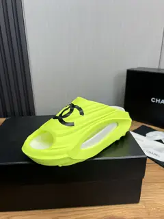 Chanel x Yassia Cocoon Series outdoor fish mouth slippers