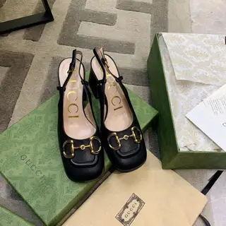 Gucci rubber sole Heels