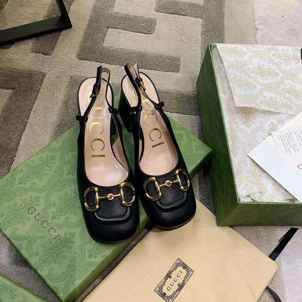 Gucci rubber sole Heels
