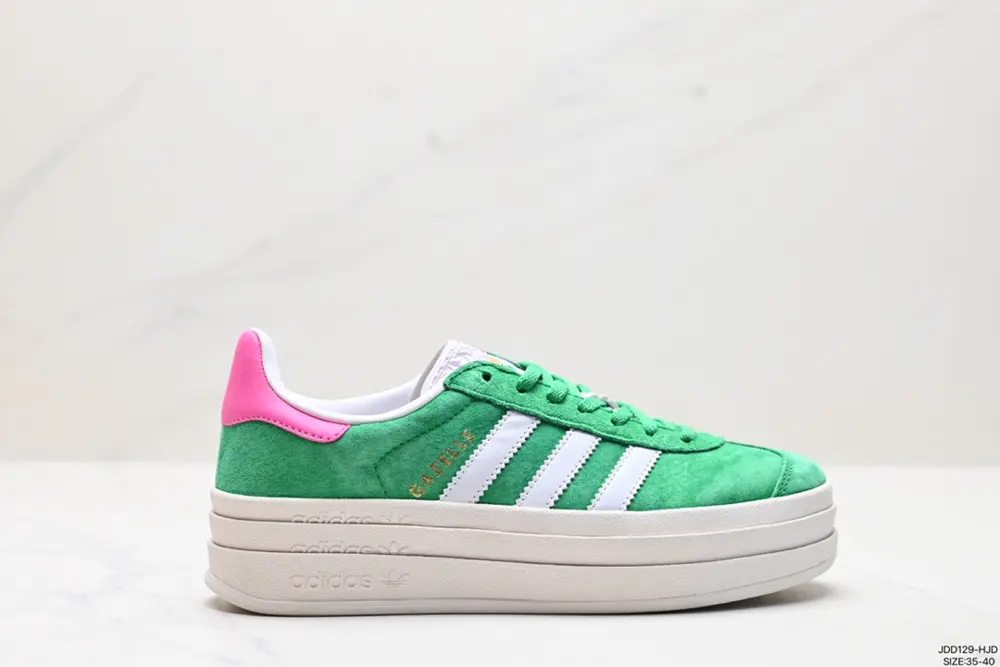 Adidas Gazelle BOLD low-top retro versatile casual sports sneakers IG3136