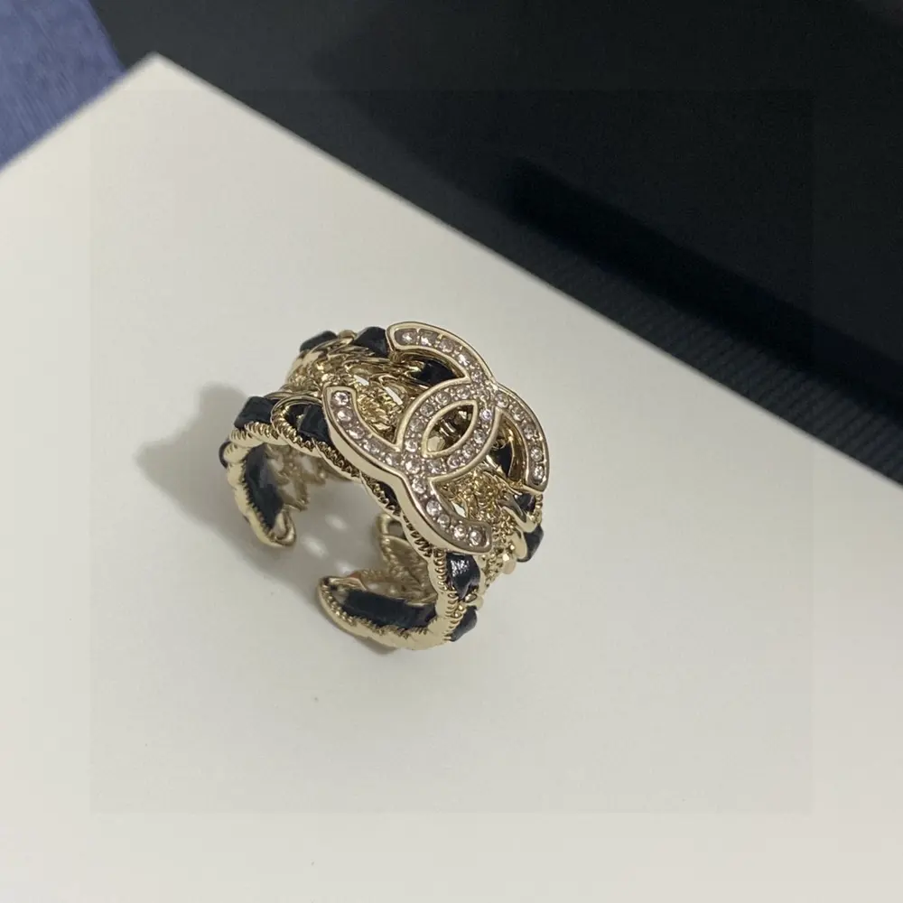 Chanel Leather Chain New Style Ring