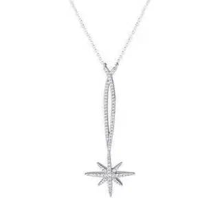 Apm monaco cross-shaped star necklace