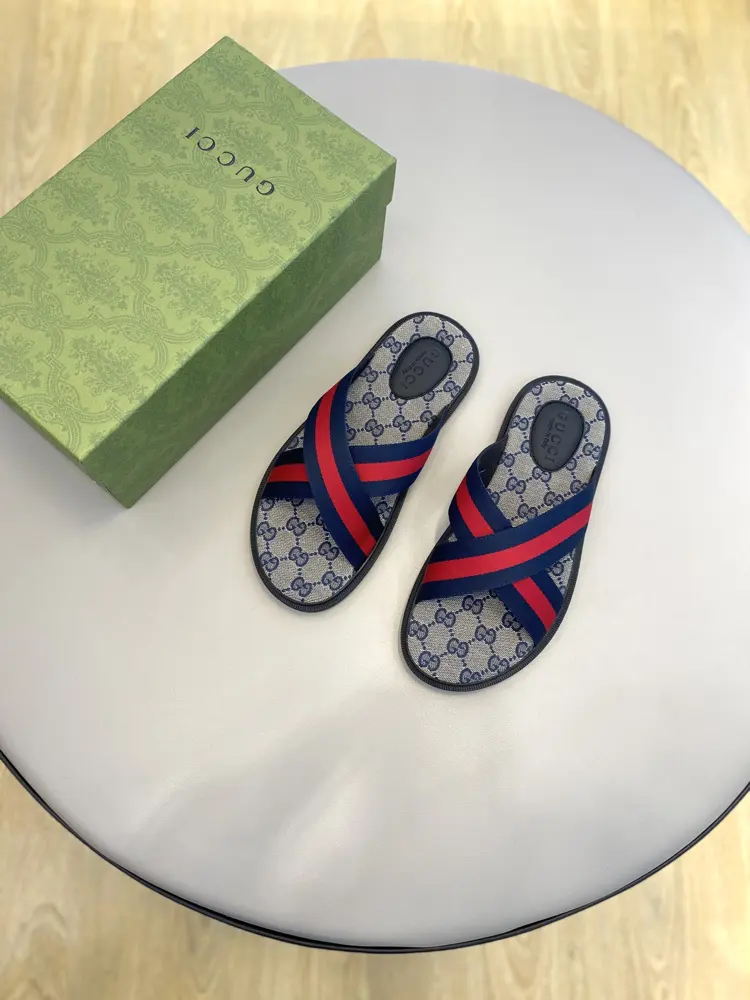 Gucci high-end men’s summer slippers