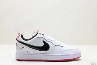 Nike Court Vision Low White Black Sneakers