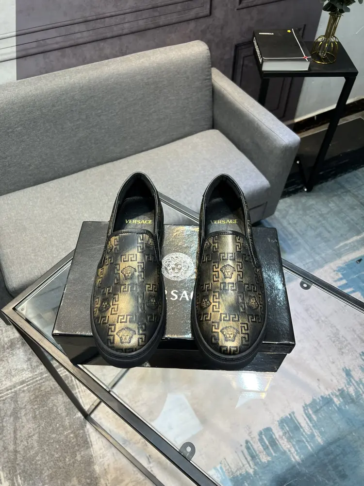 Versace Korean casual men’s shoes