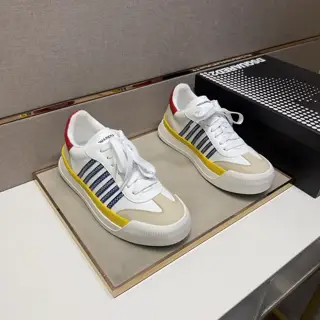 DSQUARED2 couple casual shoes 2024z counter simultaneous sale Size: 35-44# The upper