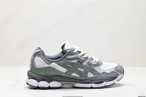 ASICS/Asics GEL-NYC breathable mesh upper with some synthetic leather material uses new 1203A383-103