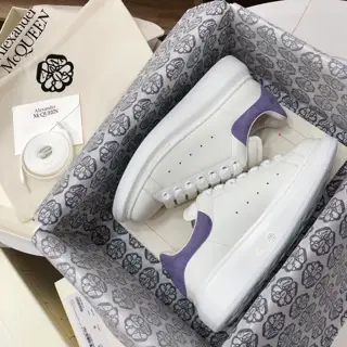 Alexander McQueen white shoes