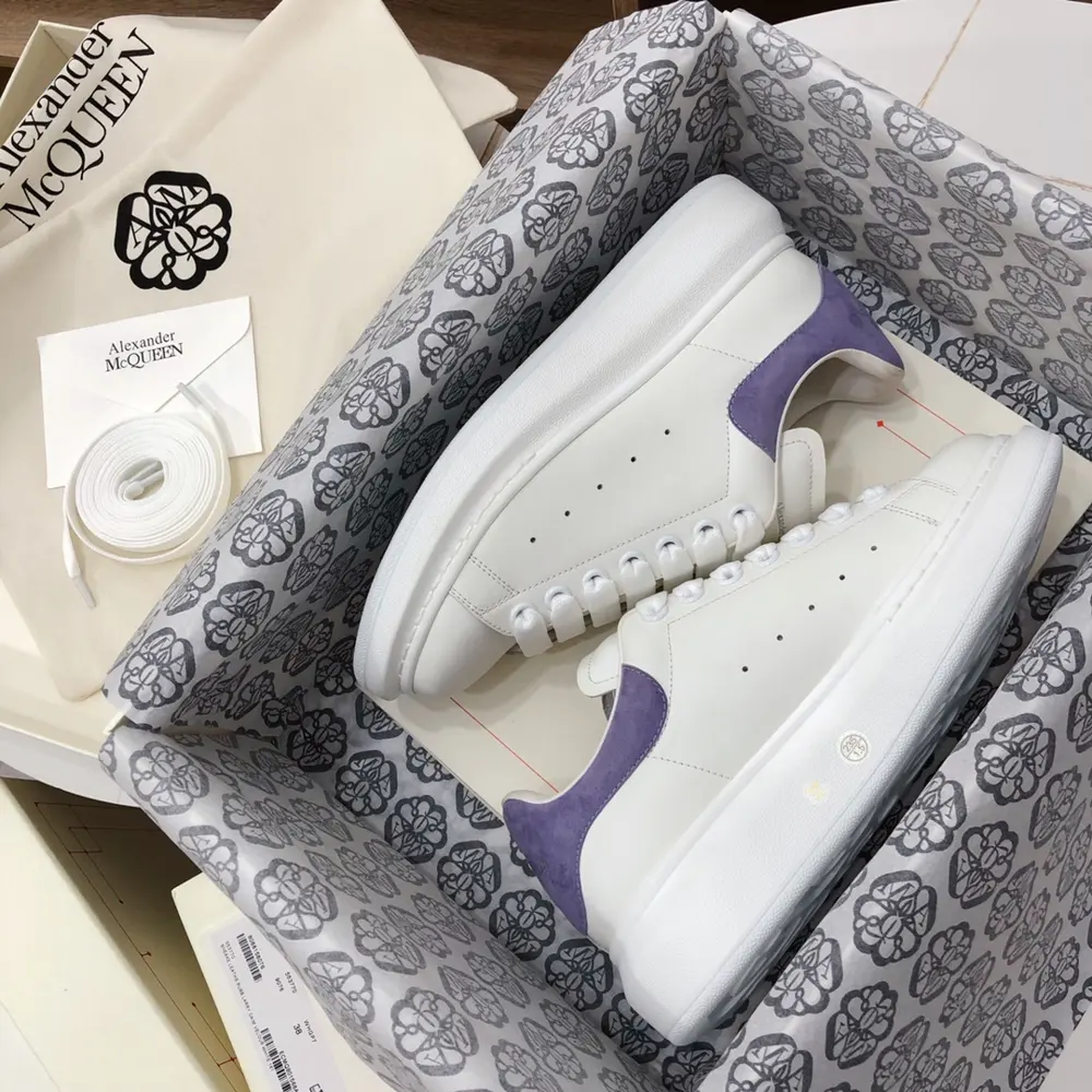 Alexander McQueen white shoes