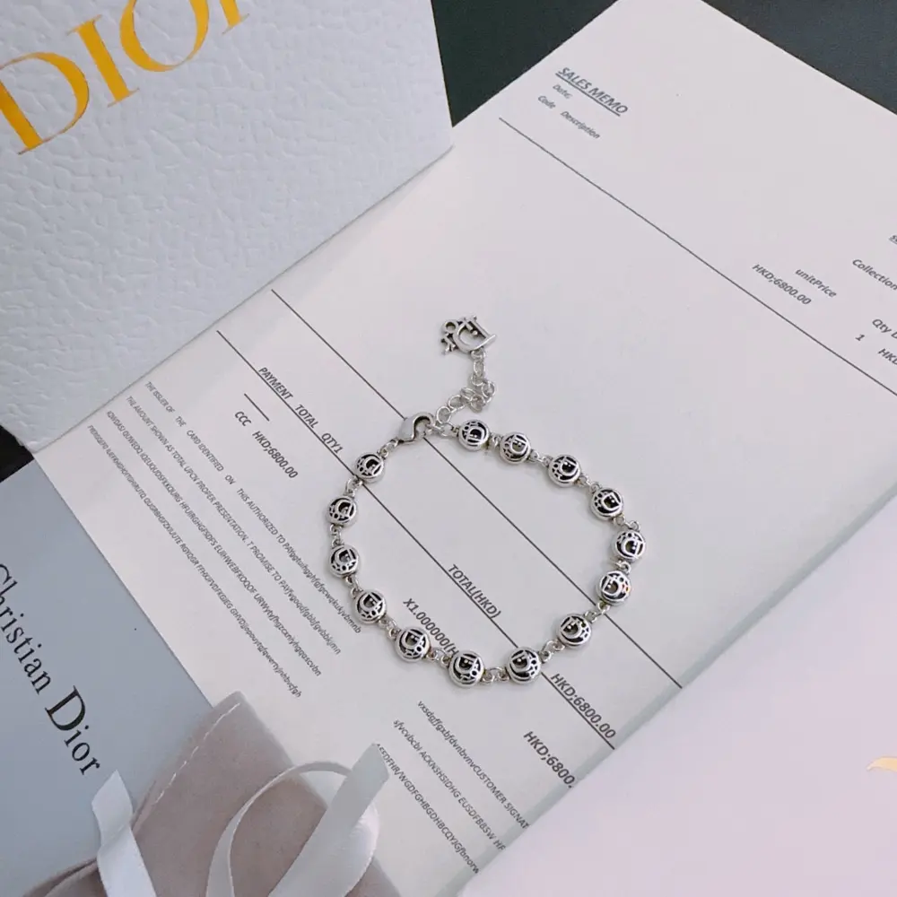 DIOR new style High quality Dior bracelet original goods counter new model retro fashion