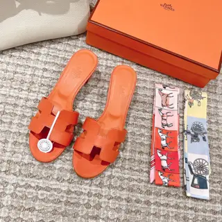Hermes H Slippers Oran Sandal Series————————————Fashionable and versatile Super comfortable