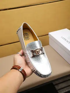 Versace men’s four-season casual loafers