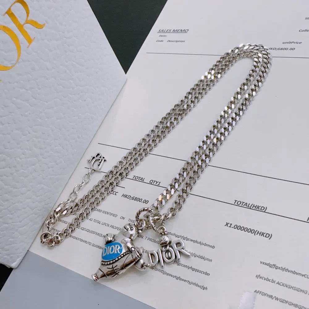 Dior necklace Original goods New models from the counter