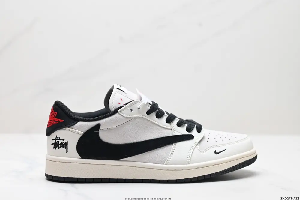 Nike AJ1 reverse hook Travis Scott x Air Jordan 1 “Reverse Mocha” AJ1 Joe 1 TS Lightning XZ6868-002
