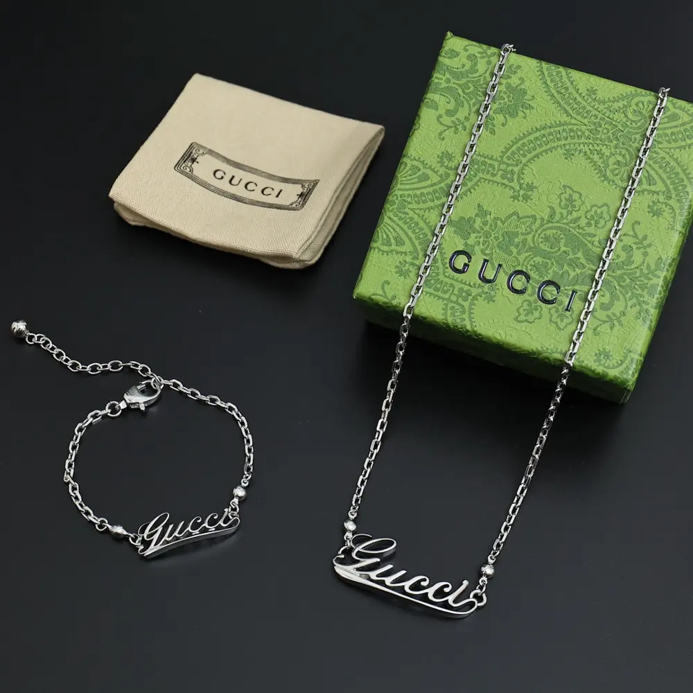 Gucci Necklace Bracelet