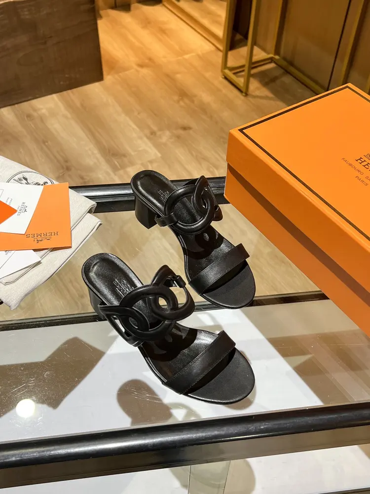 The Hermes sandals were finally completed after 3 months of development