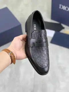 Dior high-end leather shoes