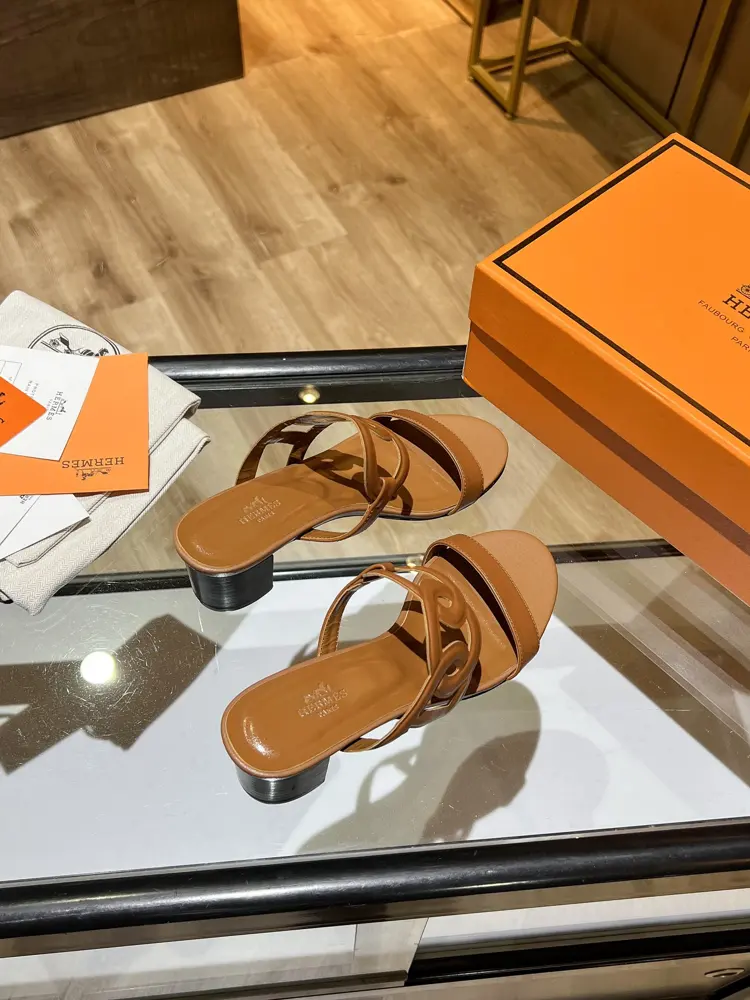 The Hermes sandals were finally completed after 3 months of development