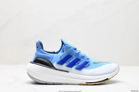 Adidas PureBOOST 23 popcorn cushioning midsole running shoes. The upper ID5223