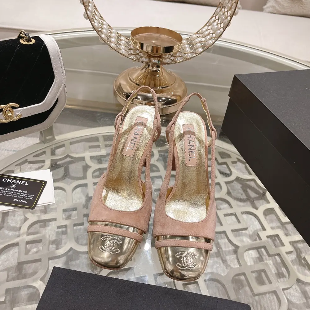 New single shoes CHANEL official website synchronized high version updated square head