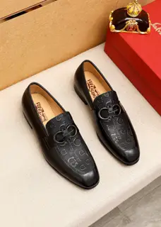Salvatore Ferragamo casual leather shoes