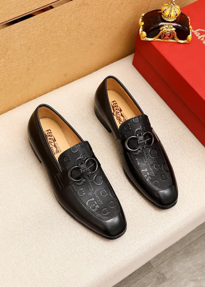 Salvatore Ferragamo casual leather shoes