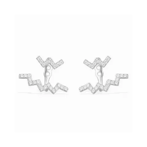 Apm monaco Z-shaped wave earrings Simple earrings Fashionable and timeless Two ways to wear