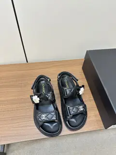 Chanel beach sandals