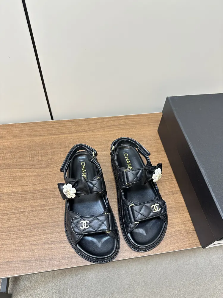 Chanel beach sandals