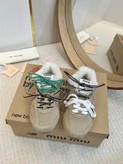 Miu Miu Miu + New Balance co-branded model 2024 new model Forrest Gump shoes German